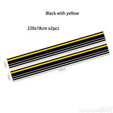 Load image into Gallery viewer, Dodge Challenger &amp; Charger Full Racing Stripe Decal Kit – Hood, Roof &amp; Tail Wrap | Demon-Style Sport Graphic | Style A or B