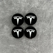 Cargar imagen en el visor de la galería, 56mm Wheel Center Caps for Tesla Model 3 / Y / S / X | 4-Piece Original Style Hub Cover Set