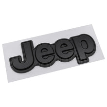 Cargar imagen en el visor de la galería, 15.8cm ABS Side Body / Trunk Emblem Badge Sticker for Jeep Wrangler / Grand Cherokee | JEEP Logo