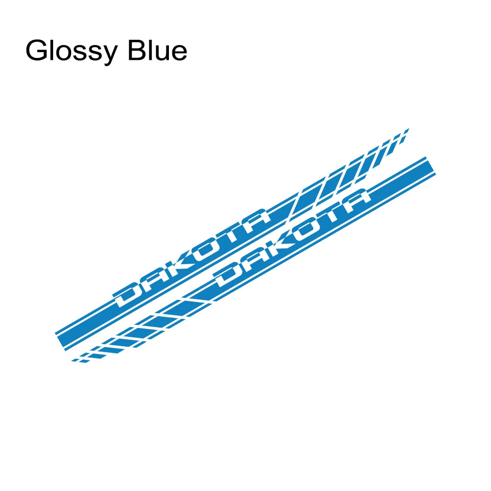 Door Side Stripe Decal for Dodge Dakota SLT / SXT / 5.9 / R/T / V6 | 2-Piece Vinyl Truck Graphic