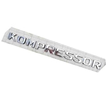 Cargar imagen en el visor de la galería, KOMPRESSOR Side Emblem &amp; Rear Trunk Badge Sticker for Mercedes-Benz SLK / CL | 1-Piece