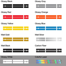 Load image into Gallery viewer, Hood, Roof &amp; Trunk Racing Stripe Kit | Full-Length Vinyl Decal for Cars &amp; Trucks