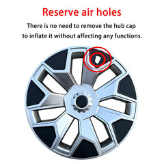 19" Replacement Hub Cap Wheel Covers for Tesla Model Y (2026) | 4-Piece Set