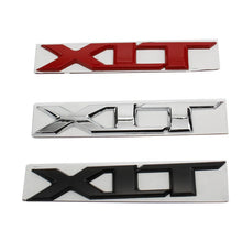 Cargar imagen en el visor de la galería, 3D Metal XLT Letter Logo Badge Emblem for Ford F-150 / Ranger | Trunk Body Decal Sticker
