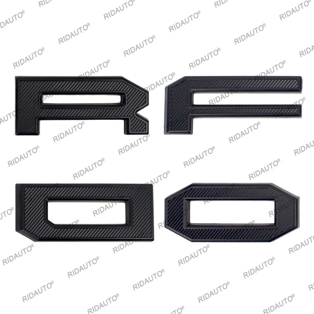 White Striped Incandescent 4 Letter for Modified Raptor Grill Aftermarket Grille For RANGER 2023 2024 T9 DIY Upgrade