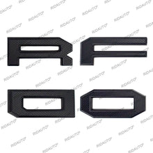Load image into Gallery viewer, Raptor Grill 4-Letter Insert with White Stripe for Ford Raptor | Aftermarket Grille Letter Kit
