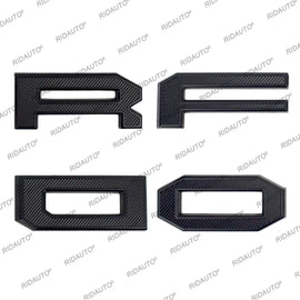 Raptor Grill 4-Letter Insert with White Stripe for Ford Raptor | Aftermarket Grille Letter Kit