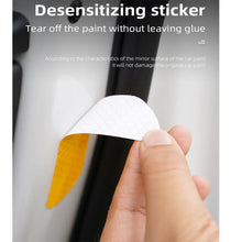 Cargar imagen en el visor de la galería, Door Reflective Safety Warning Stickers for Jeep Wrangler / Rubicon | 4-Piece JEEP Mark