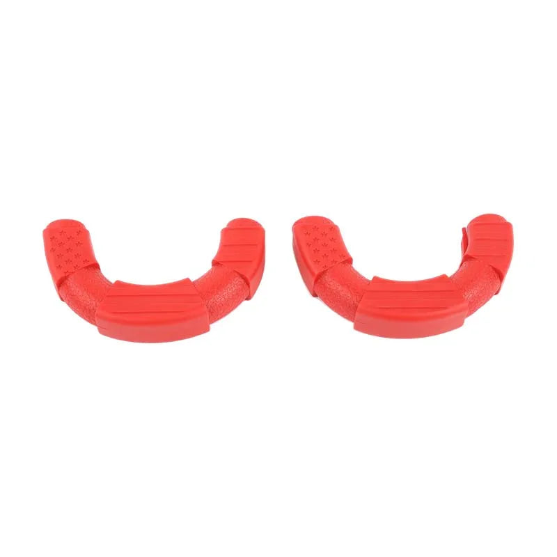 TESIN TPE Car Front Bumper Trailer Tow Hook Ring Protective Cover for Ford F150 2009-2021 2022 2023 2024 Exterior Accessories