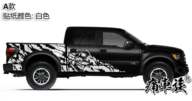 Full-Body Appearance Decoration Vinyl Kit for Ford F-150 Raptor | Custom KK Pickup Wrap