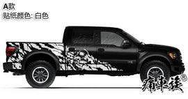 Full-Body Appearance Decoration Vinyl Kit for Ford F-150 Raptor | Custom KK Pickup Wrap