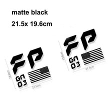 Load image into Gallery viewer, FP Performance USA Flag Bedside Decal for Ford F-150 / F-250 Raptor (Gen 1, 2 &amp; 3) | Vinyl Sticker Pair