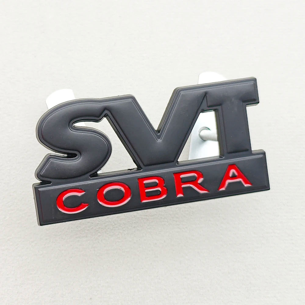 3D Metal SVT Cobra Badge Emblem | Grille & Trunk Sticker for Ford Mustang