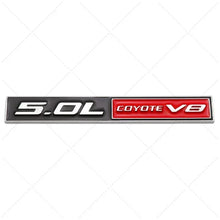 Load image into Gallery viewer, 3D Metal 5.0 COYOTE V8 Trunk &amp; Fender Emblem | Ford Mustang Badge Accessory