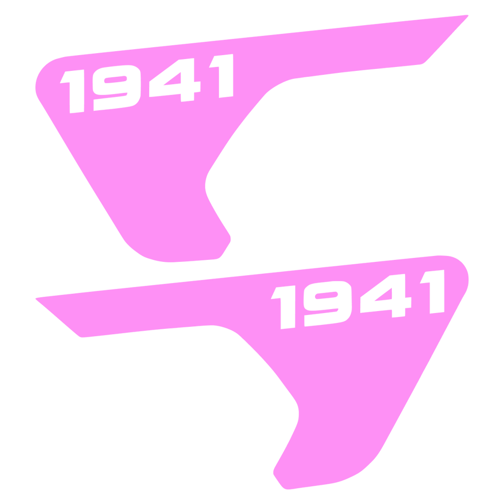 1941 Fender Vent Vinyl Sticker for Jeep Wrangler JL / Gladiator JT (2018+) | Heritage Decal