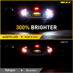 AUXITO 1157 P21/5W BAY15D Canbus LED | 2pc DRL Brake Reverse