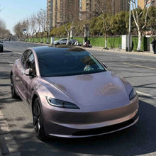 Load image into Gallery viewer, Precut Color Change PPF for Tesla Model 3 Highland (2024–2025) | Black &amp; Glacier Blue PET Film