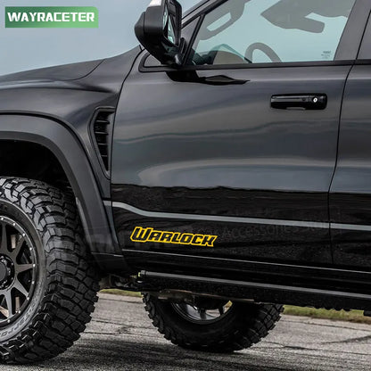 Warlock SRT Body Graphics Decal for Dodge RAM 1500 – Rear Trunk & Side Sticker (2022-2025)