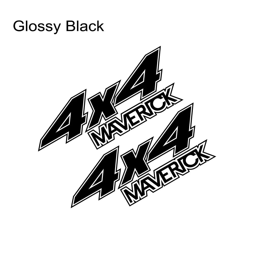 4x4 Rear Bed Side Decal for Ford Maverick XL / XLT / Lariat (2022) | Vinyl Truck Sticker