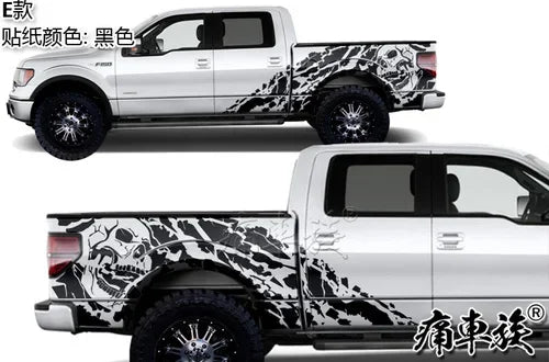 Full-Body Appearance Decoration Vinyl Kit for Ford F-150 Raptor | Custom KK Pickup Wrap