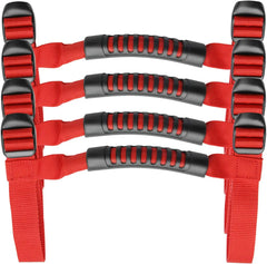 Roll Bar Grab Handles Grip for Jeep Wrangler YJ/TJ/JK/JL (1995–2021) | 4-Piece Set