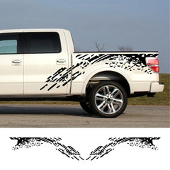 Side Bed Mud Splash Decal Kit for Ford Raptor SVT / F-150 | Vinyl Sticker Graphic