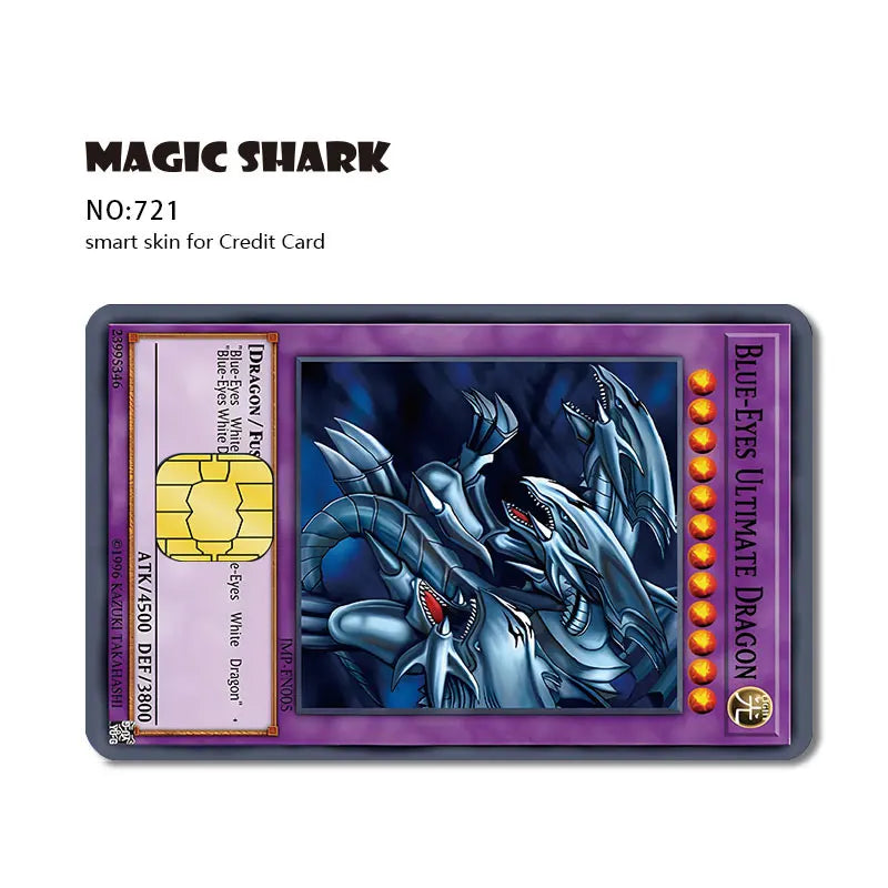 Custom Anime Credit Card Skins – Yu-Gi-Oh and Bulk Order Options