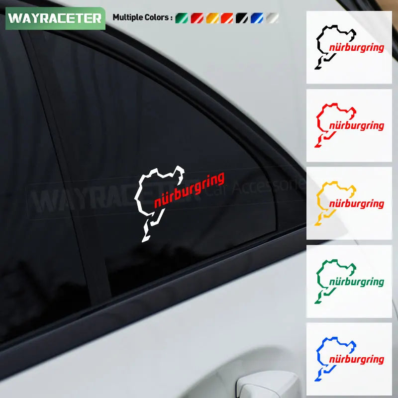 Edition 1 AMG A45 S Nürburgring Reflective Sticker | Wayraceter Window / Trunk Decal