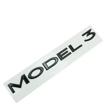Cargar imagen en el visor de la galería, Original 3D ABS Letter Logo Emblem for Tesla Model 3 / Model Y | Rear Tailgate Trunk Badge