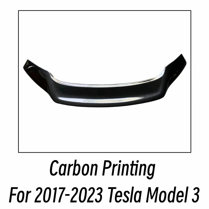 Ducktail Lip Spoiler for Tesla Model 3 (2017–2023) | Rear Trunk Lid Boot Wing — Body Kit