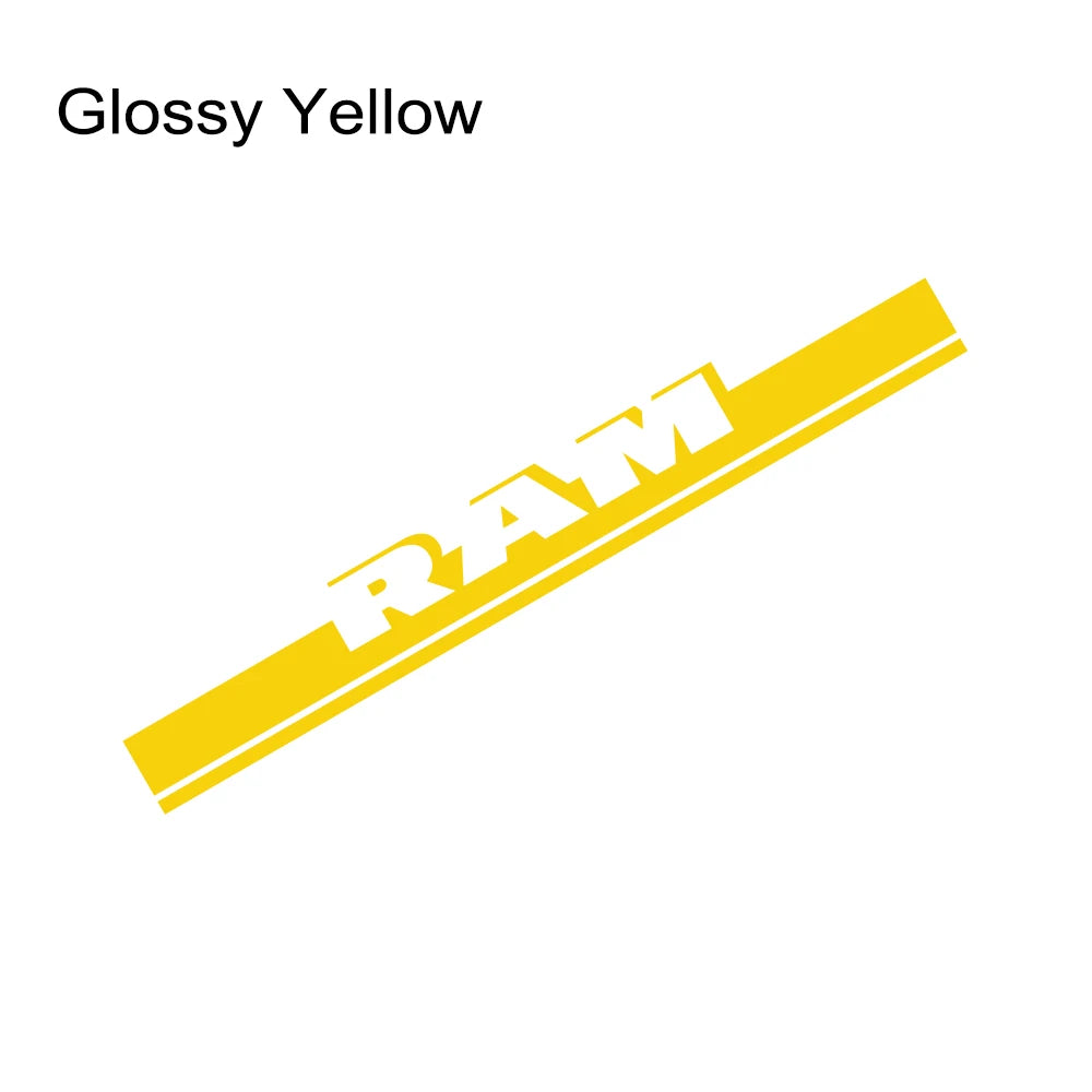 Hood Stripe Kit Decal for Dodge RAM 1500 / 2500 / 3500 Rebel / TRX | Vinyl Truck Sticker