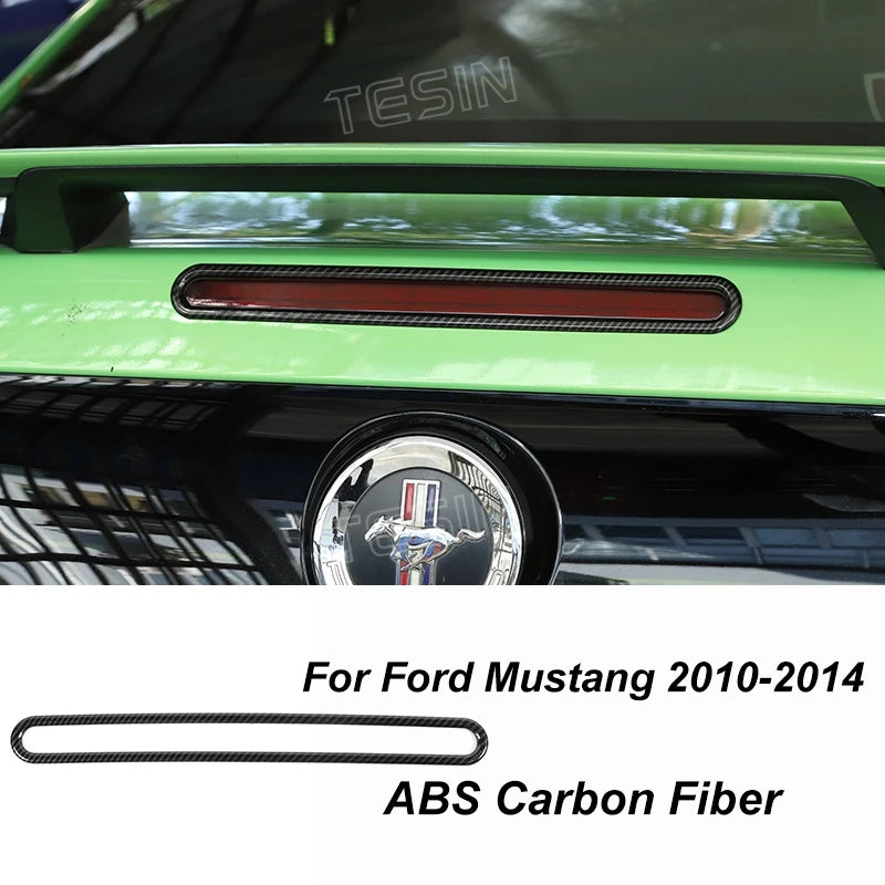 Carbon Fiber Grain Interior & Exterior Decoration Sticker for Ford Mustang (2009-2014) | Kit