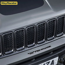 Cargar imagen en el visor de la galería, Jeep Renegade Hood &amp; Fender Reflective Decal Kit – Grill Graphic Vinyl | Trailhawk, Sport (2 Pcs)