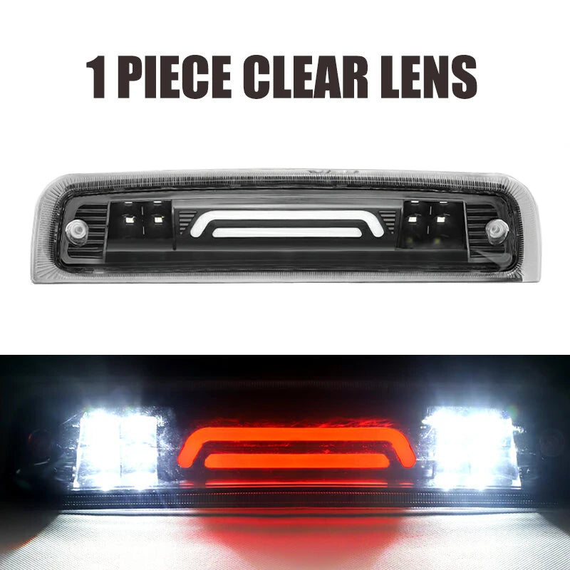 Rear LED Cargo Light LED Tail 3rd Third Brake Lamp for Dodge Ram 1500 2500 3500 Series 2003-2008 2010-2018 Additional Taillight