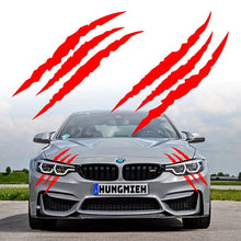 Load image into Gallery viewer, Ghost Claw Hood Vinyl Sticker | Creative Reflective Modification Decal for Cars