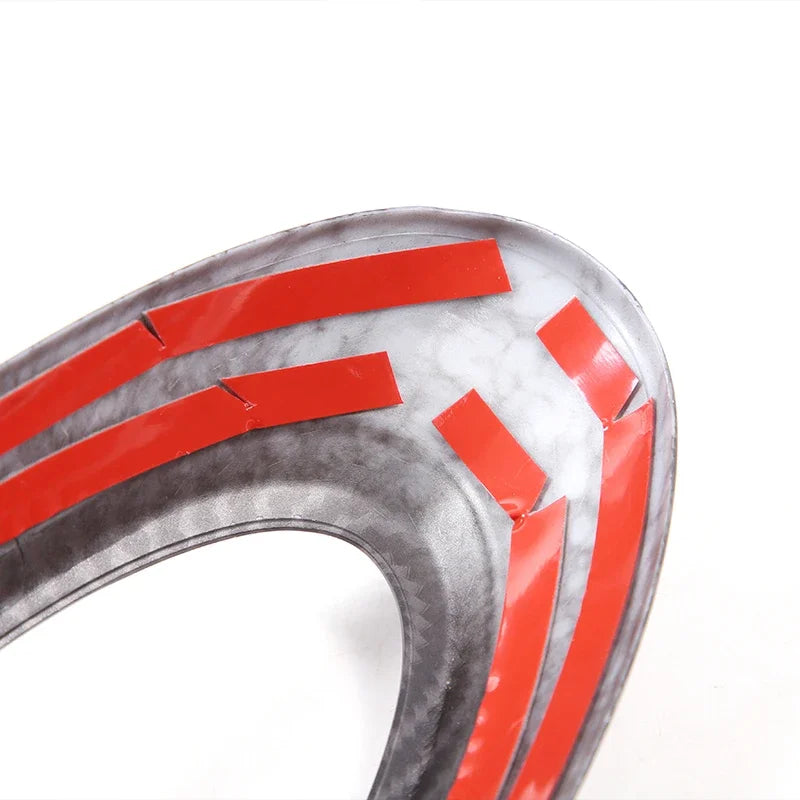 ABS Carbon Fiber / Black Logo Decoration Ring for Ford Maverick (2022+) | Front & Rear Cover
