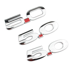 3D Metal 5.0 Logo Emblem for Ford Mustang GT / GT50 (2015-2021) | Badge Sticker
