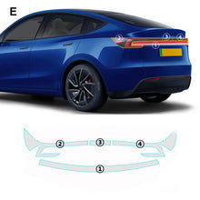 Cargar imagen en el visor de la galería, Precut PPF for Tesla Model Y Juniper (2025–2026) | TPU Headlight, Mirror, Pillar &amp; Bumper Protection