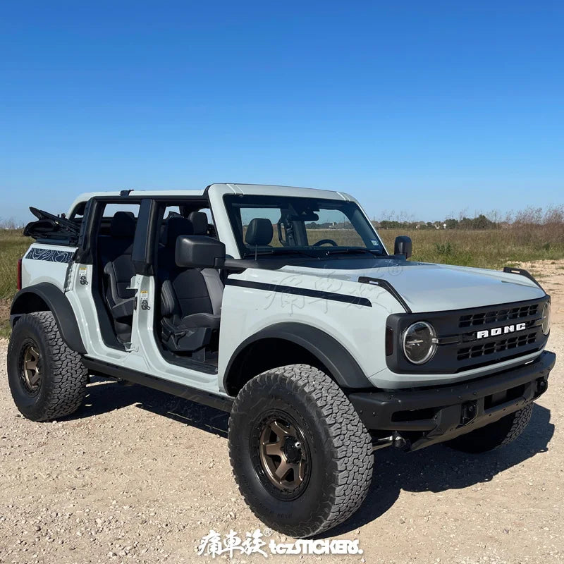 Modified Off-Road Sport Vinyl Decal Kit for Ford Bronco (2022) | KK Custom Body Wrap
