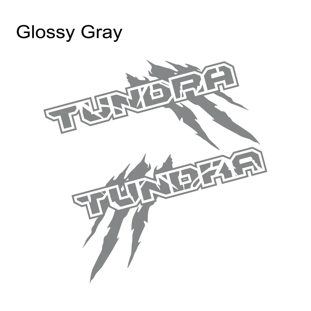 Claw Style Truck Bed Side Decal for Toyota Tundra TRD | Body Graphic Vinyl Sticker 2-Pack