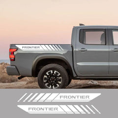 Rear Trunk Side Decal for Nissan Frontier NP300 | 2-Piece Pickup Vinyl Graphic