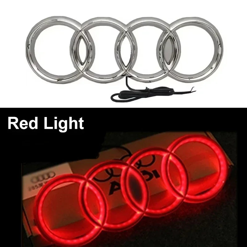 LED Dynamic Streamer Front Grille Emblem for Audi Q7/Q8/S3/A1 | Badge