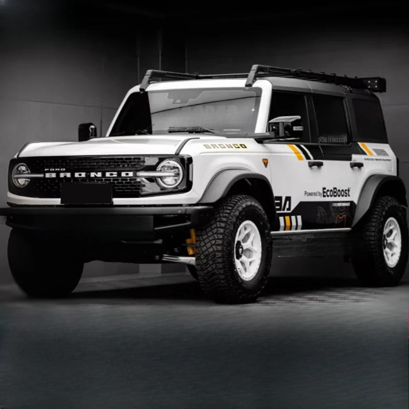 Personalized Full-Body Exterior Vinyl Decal Kit for Ford Bronco | Custom KK Fashion Wrap