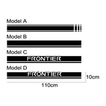 Load image into Gallery viewer, Hood Stripe Decal for Nissan Frontier NP300 / D40 / D22 | Vinyl Truck Style Sticker