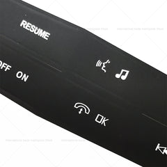 Steering Wheel Button Repair Decal for Ford Mustang (2015-2019) | Control Sticker