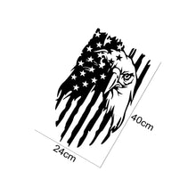 Cargar imagen en el visor de la galería, American Bald Eagle Flag Tailgate Decal – Pickup Truck Vinyl Sticker | Ford F-150, Tacoma, Hilux, D-Max, Dodge Ram