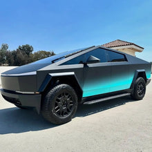 Load image into Gallery viewer, Precut Color Change PPF for Tesla Cybertruck (2024–2026) | DIY Black &amp; Glacier Blue PET Film