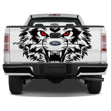 Tiger Tailgate Graphic Decal | Universal Pickup Sticker for Ford F-150, Toyota Hilux, Silverado, RAM, Isuzu D-Max & More