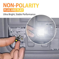 AUXITO T10 194 W5W Ultra-Bright Canbus LED | 2–10 Pack Interior