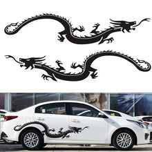 Cargar imagen en el visor de la galería, Dodge Challenger Hellcat Vintage Running Cat Tribal Tattoo Door Decal – Vinyl Graphic | 7 Designs, Left / Right / Both Sides